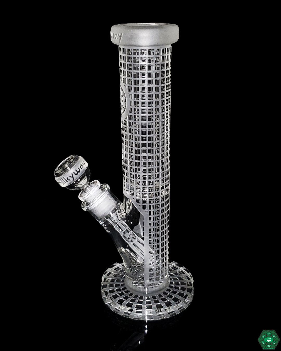 Milkyway Glass - 12" Squared Straight Tube - @Milkywayglass - HG