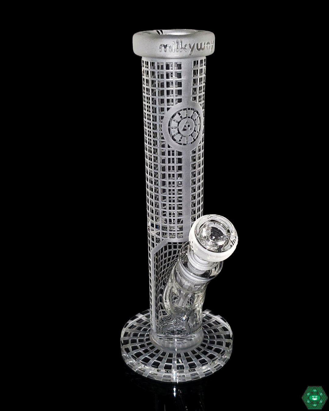 Milkyway Glass - 12" Squared Straight Tube - @Milkywayglass - HG