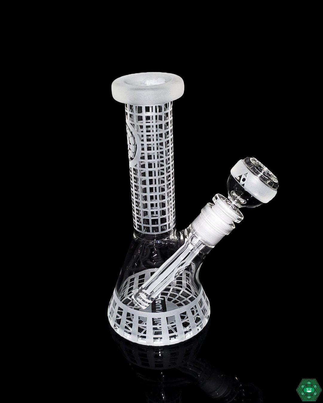 Milkyway Glass - Small Squared Beaker - @Milkywayglass - HG