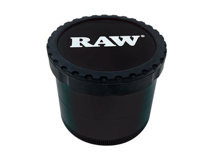 Modular Herb Grinder: The RAW Life Grinder features a 4-piece modular design, allowing for easy cleaning, maintenance, and replacement of parts, while ensuring consistent and smooth grinding for your herbs.