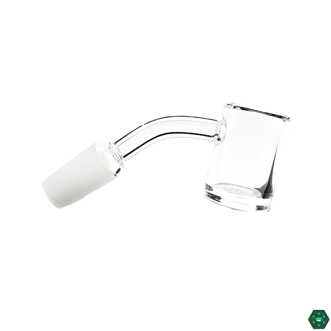 Monark Glass 25MM Quartz Nail available in various joint sizes, including an opaque bottom option for added versatility and compatibility with different rigs.