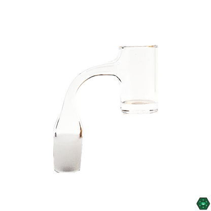 Close-up of Monark Glass 25mm Seamless Quartz Nail, showcasing its seamless full weld design for reliable heat distribution and premium performance.