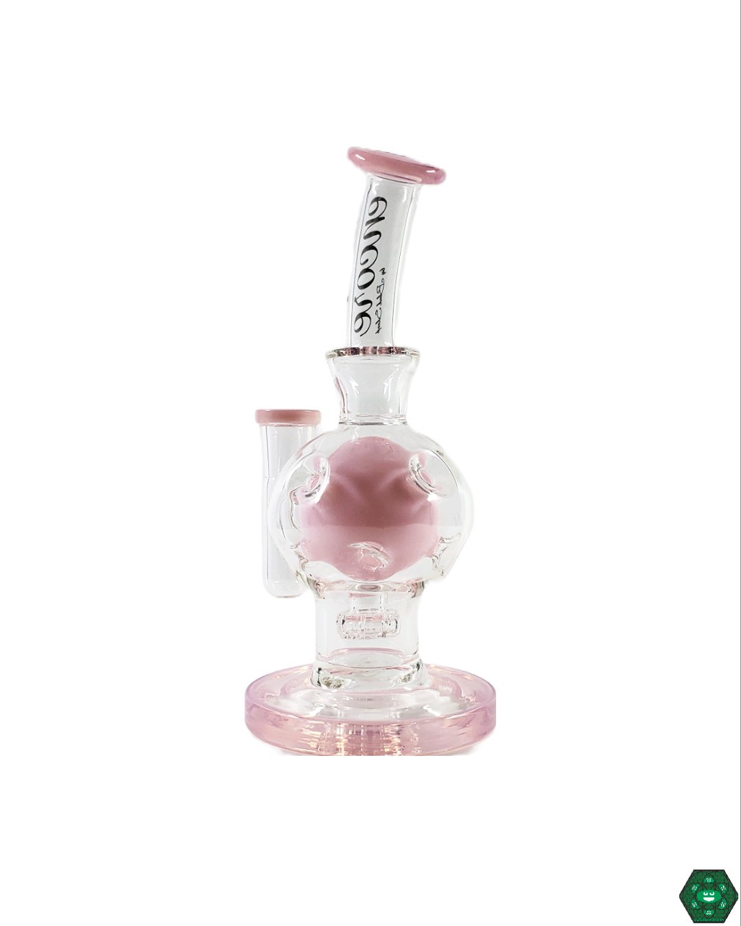Monark Glass 7.5” Egg Rig, crafted for premium filtration and clean hits in a sleek, compact design.