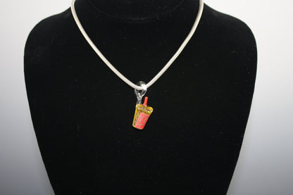 Mr. V unhappy meal pendant - Headdy Glass - HG