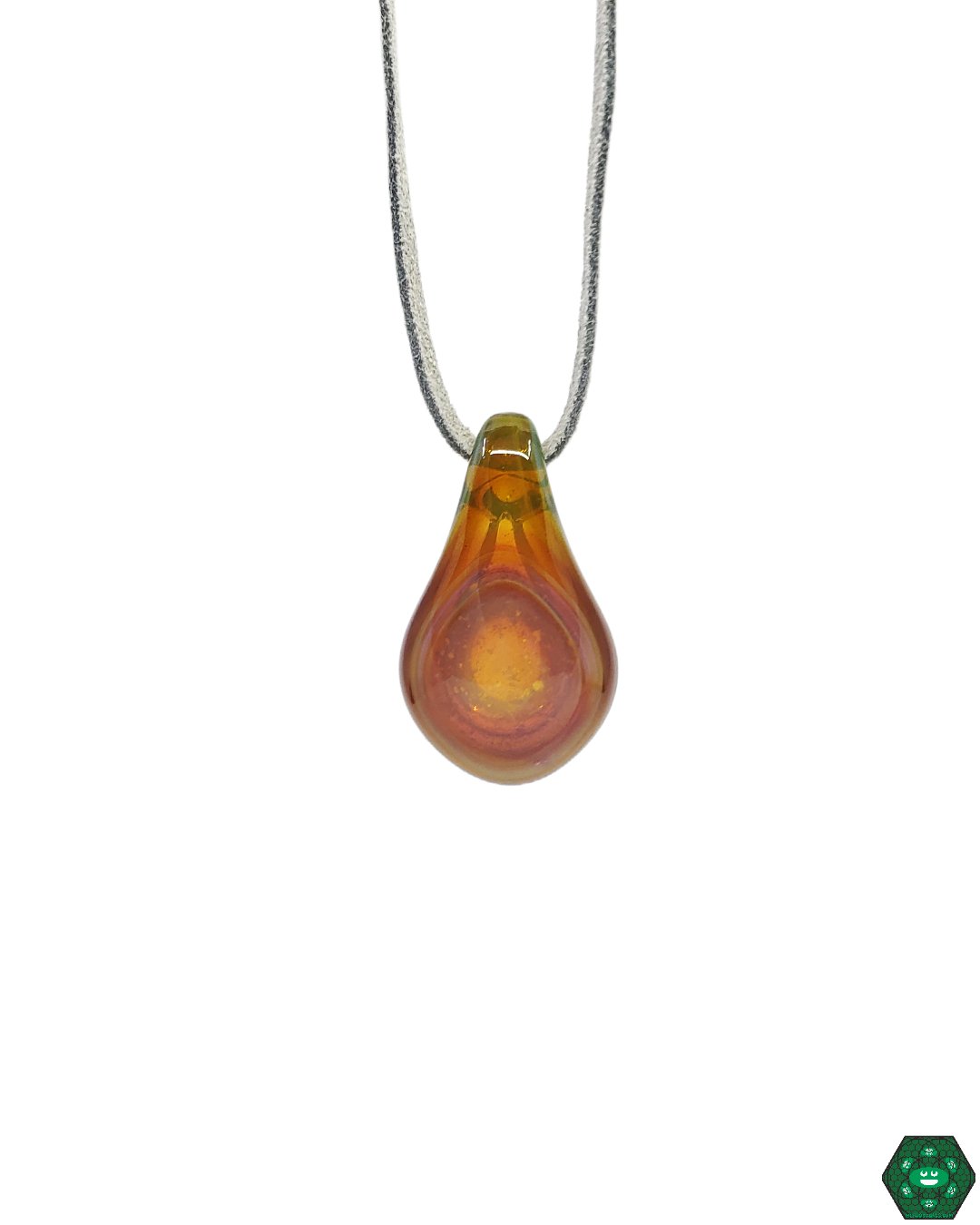 Multi-Color Pendy, a handmade glass pendant featuring a vibrant design crafted from durable borosilicate glass.