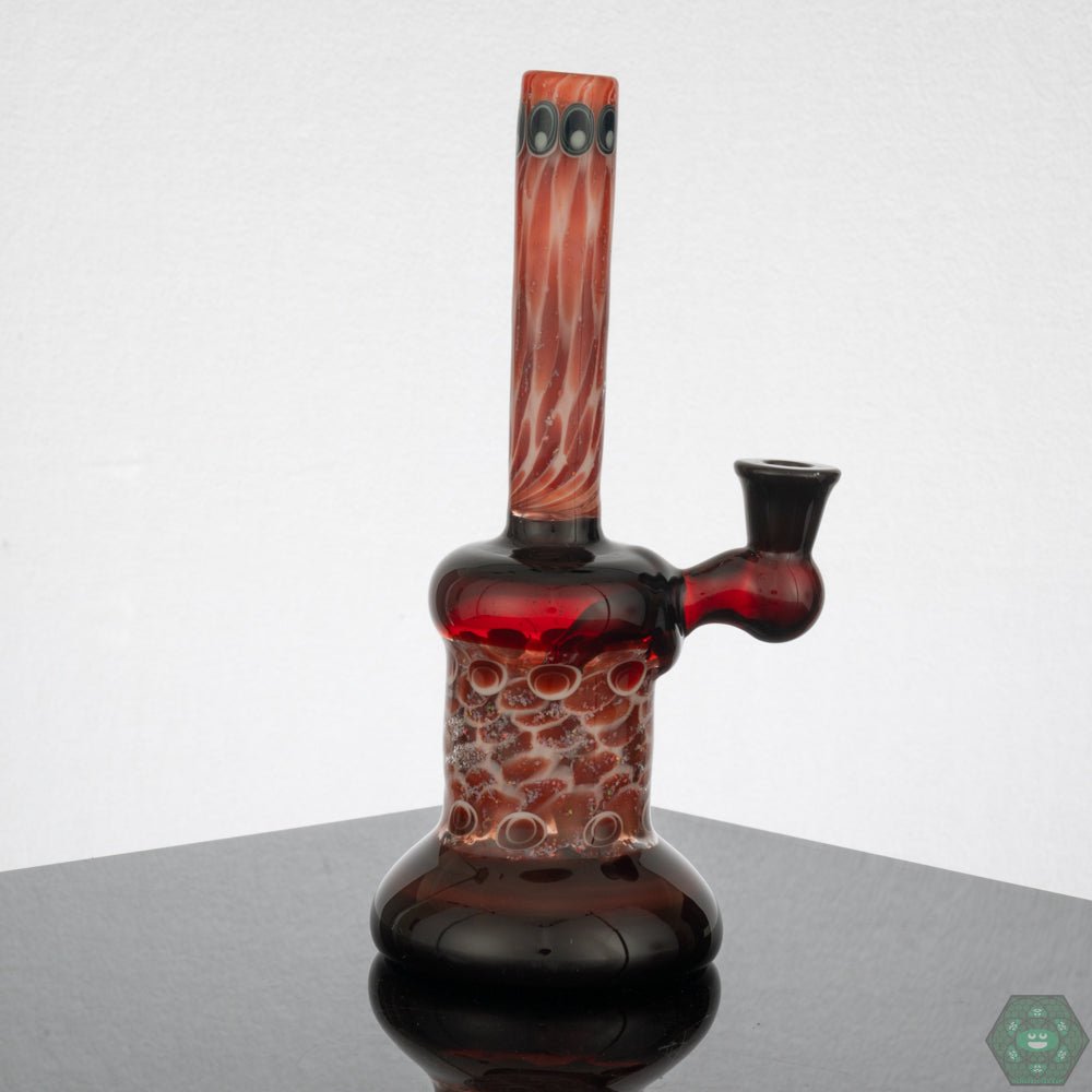 Natrix Glass Mini Tube #13 – Portable, premium glass rig offering smooth, filtered hits for glass enthusiasts.