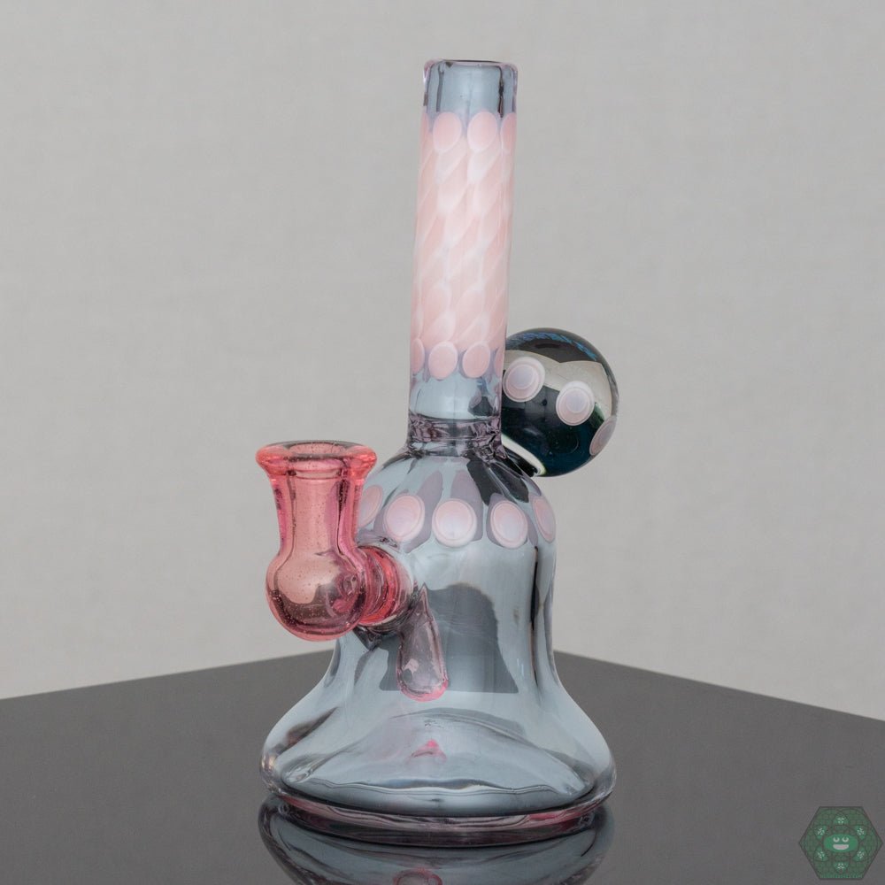 Natrix Glass Mini Tube - Purple Lollipop – Comes with authenticity sticker and business card, perfect for collectors.