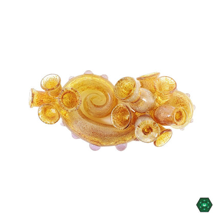 Niko Cray Flower Pipe - Headdy Glass - HG