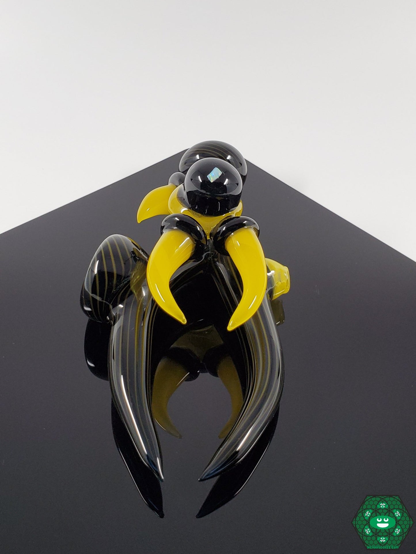 Niko Cray Pipe #2, a handcrafted glass art piece showcasing bold design and expert craftsmanship for collectors.