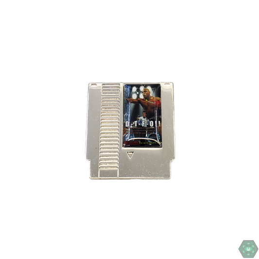 Nintendank DTFO Pin, featuring a playful and creative design inspired by retro gaming culture, perfect for fans of unique and quirky enamel pins.