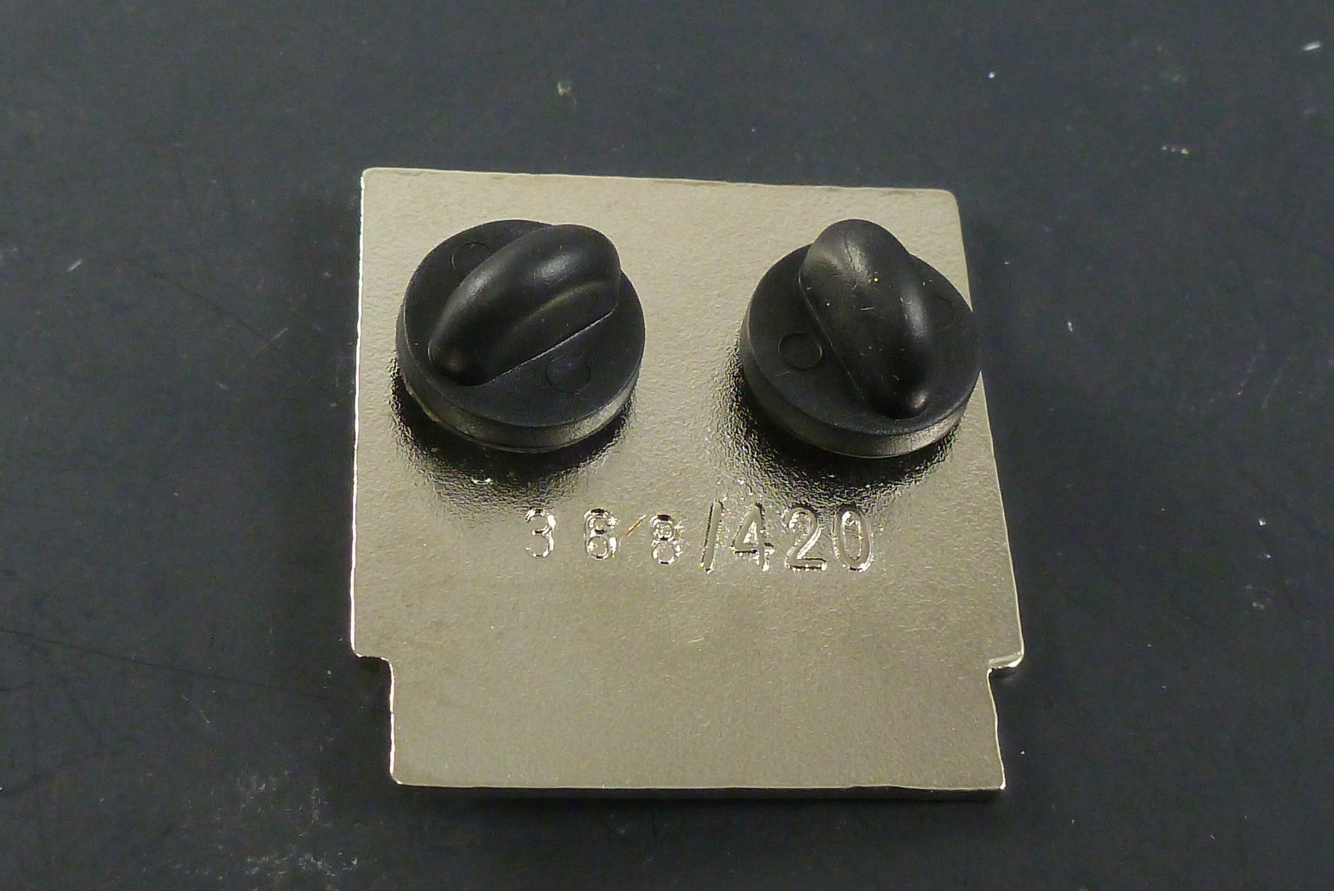 Close-up of the Nintendank Master Blaster Pin, showcasing its eye-catching design and high-quality enamel finish, ideal for hats, bags, or displays.