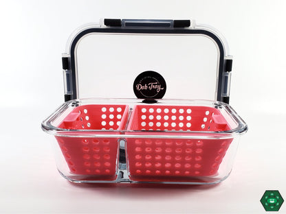 ODT Dual Dunk Station Details: Close-up view of the dual-sifter system and design features of the ODT Dual Dunk Station.