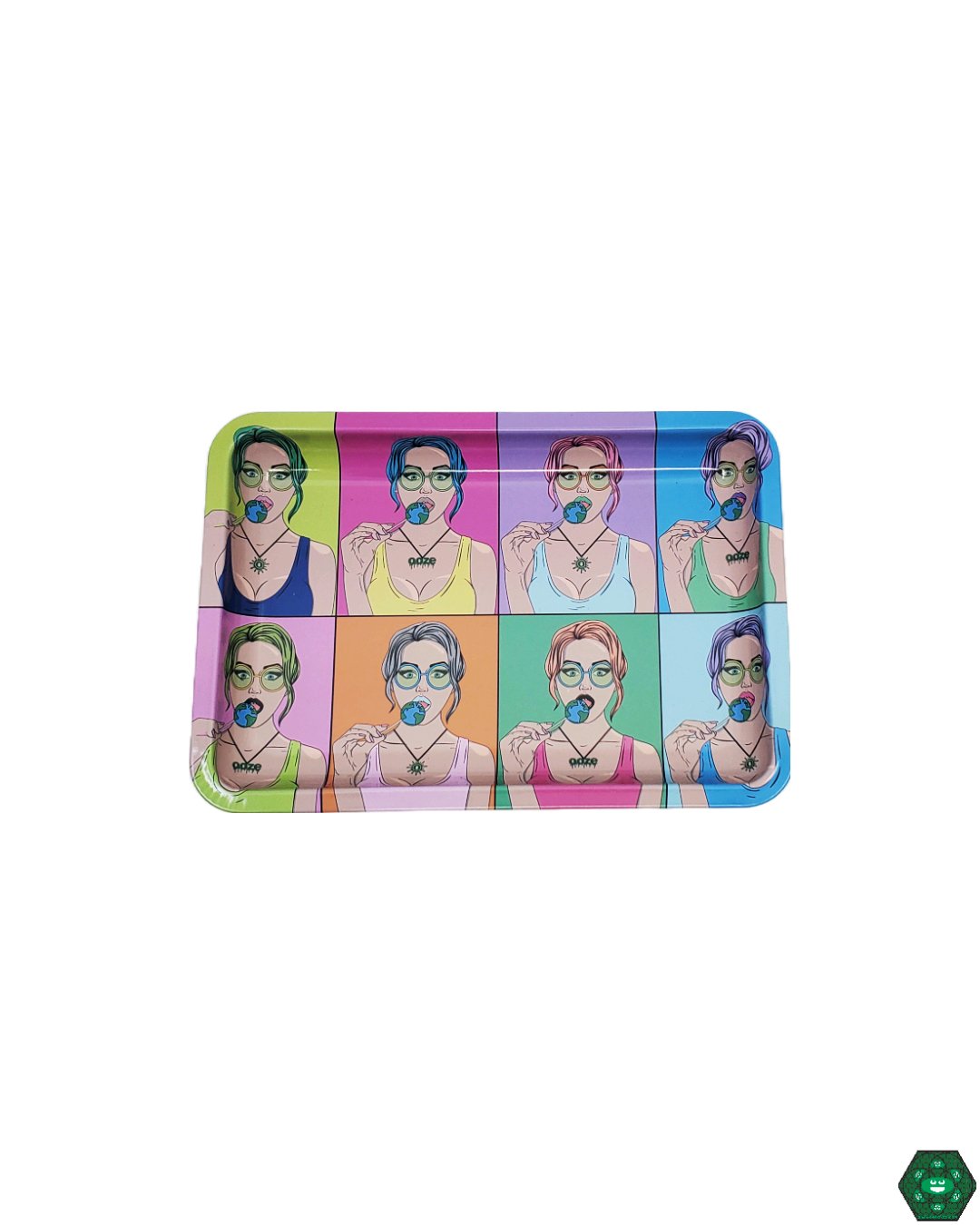 Ooze Rolling Tray at Headdy Glass: Find the Ooze Small Rolling Tray at Headdy Glass for a compact and durable surface perfect for preparing herbs on the go.