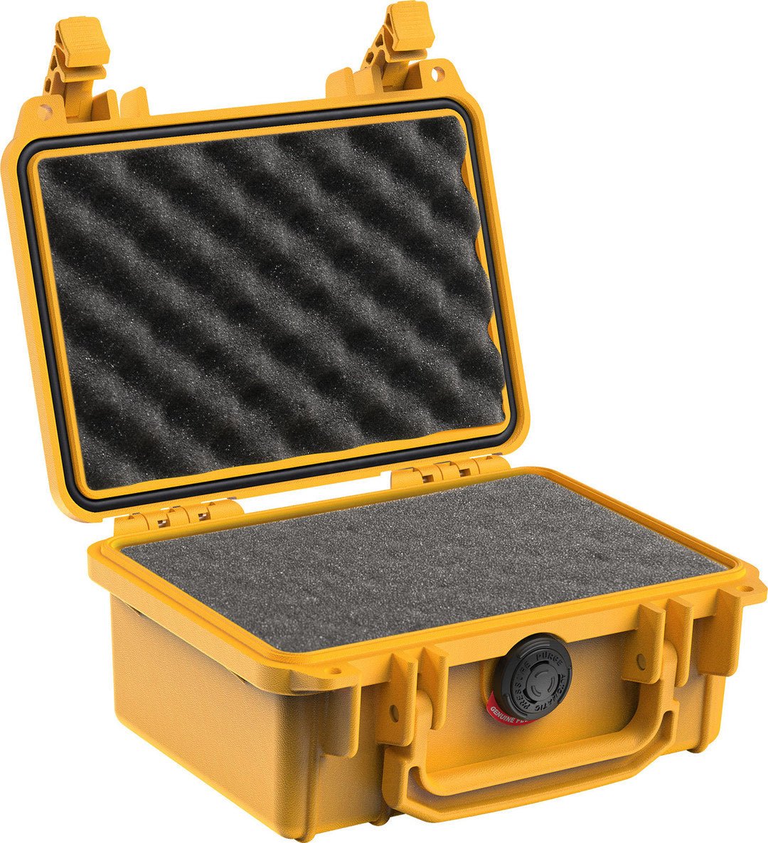 Pelican 1120 Case, featuring a rugged high-impact resistant design for maximum protection on the go.
