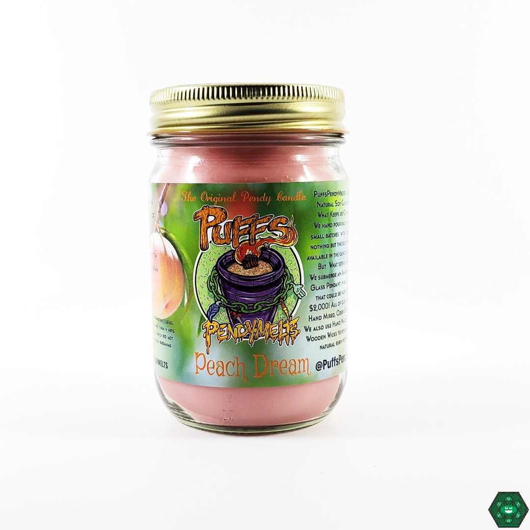 Pendy Melts Candles by Puff's: Create the perfect home ambiance with our calming and unique scents.