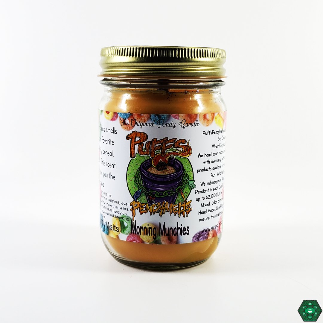 Pendy Melts Candles by Puff's: Original fragrances designed for soothing aromas and creating a calm ambiance at home.