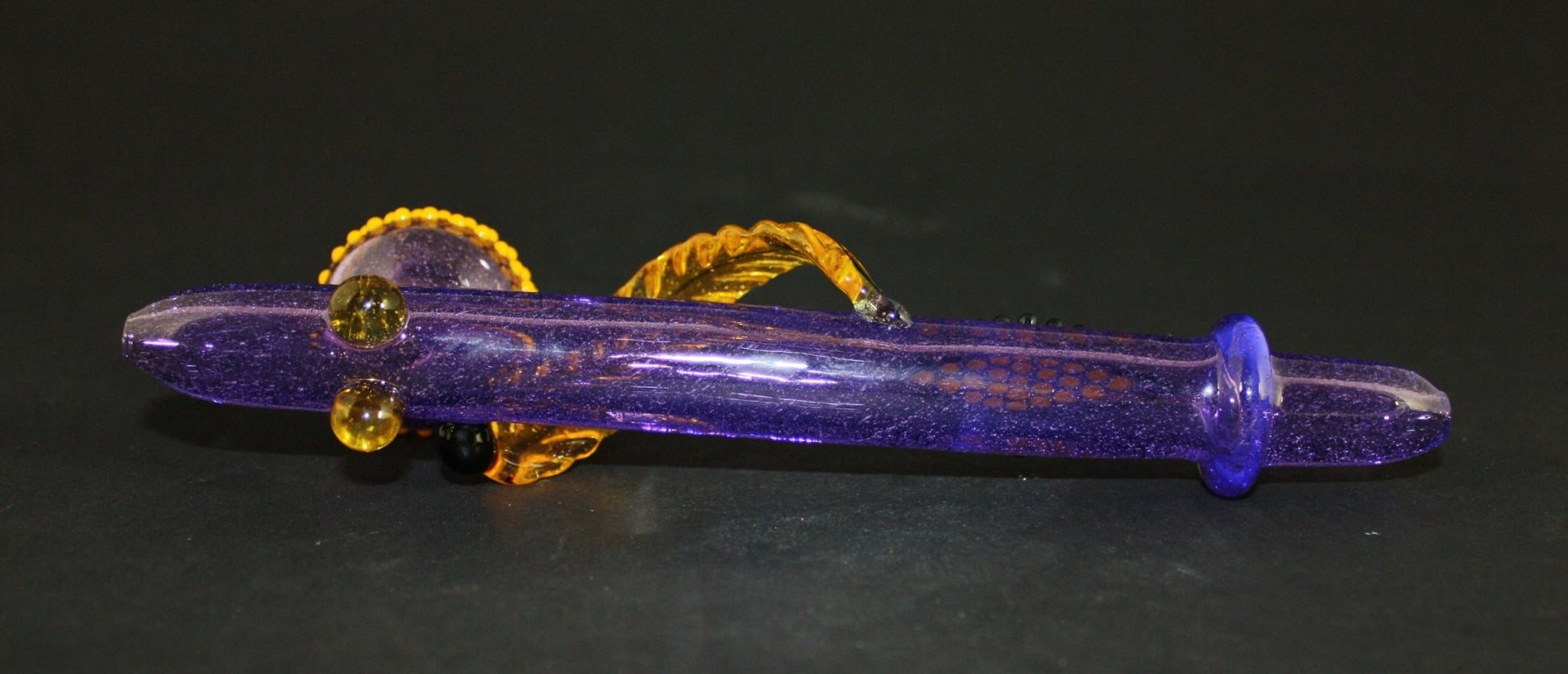 PhoenixFire Glass peace pipe - HG Shipping Dept. - HG