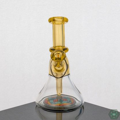 Plasma color Brian Jacobson Mini Glass Tube, a high-quality smoking piece with artistic glass design.