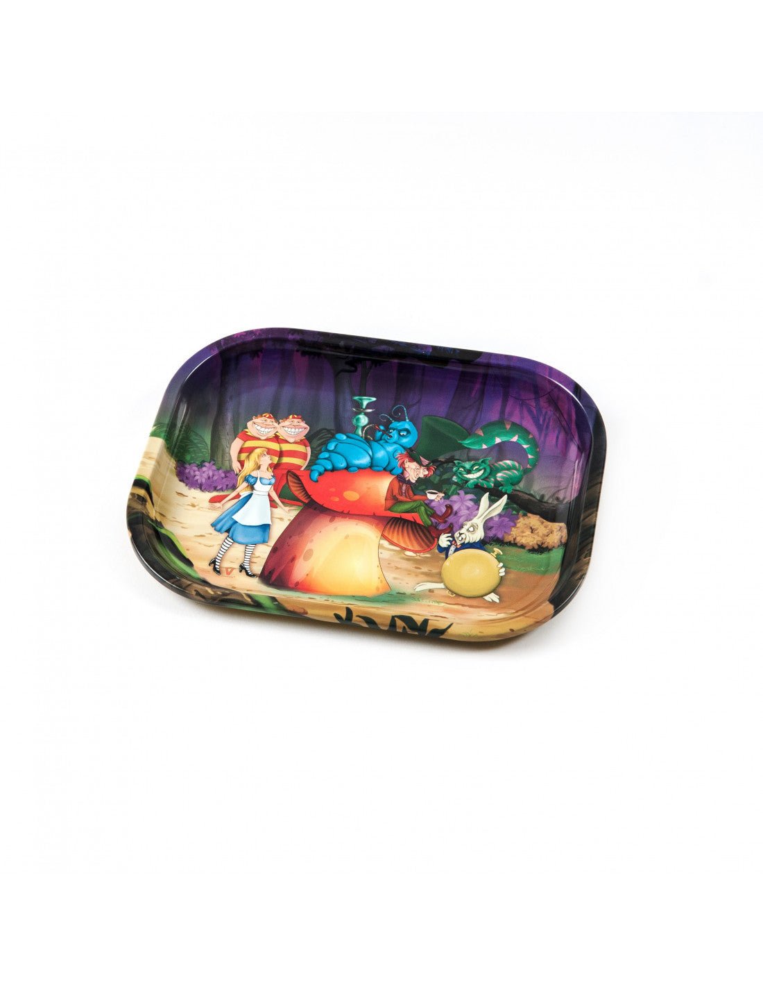 Portable Rolling Trays for Herbs and Concentrates: These small and durable rolling trays from V Syndicate are ideal for rolling both herbs and concentrates, offering a convenient and portable surface for any occasion