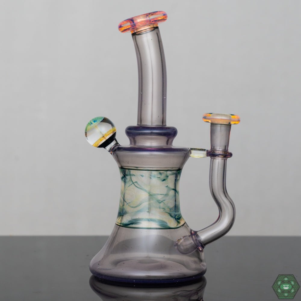 Premium Brick Glass Siriusly Mini Tube, featuring a sleek and transparent glass structure.