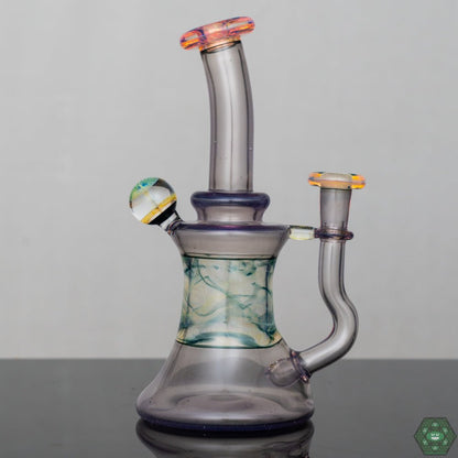 Premium Brick Glass Siriusly Mini Tube, featuring a sleek and transparent glass structure.