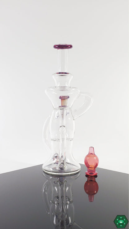 Professor Dank Refined Blooper Recycler | Detailed Craftsmanship and Unique Design for Enhanced Airflow
