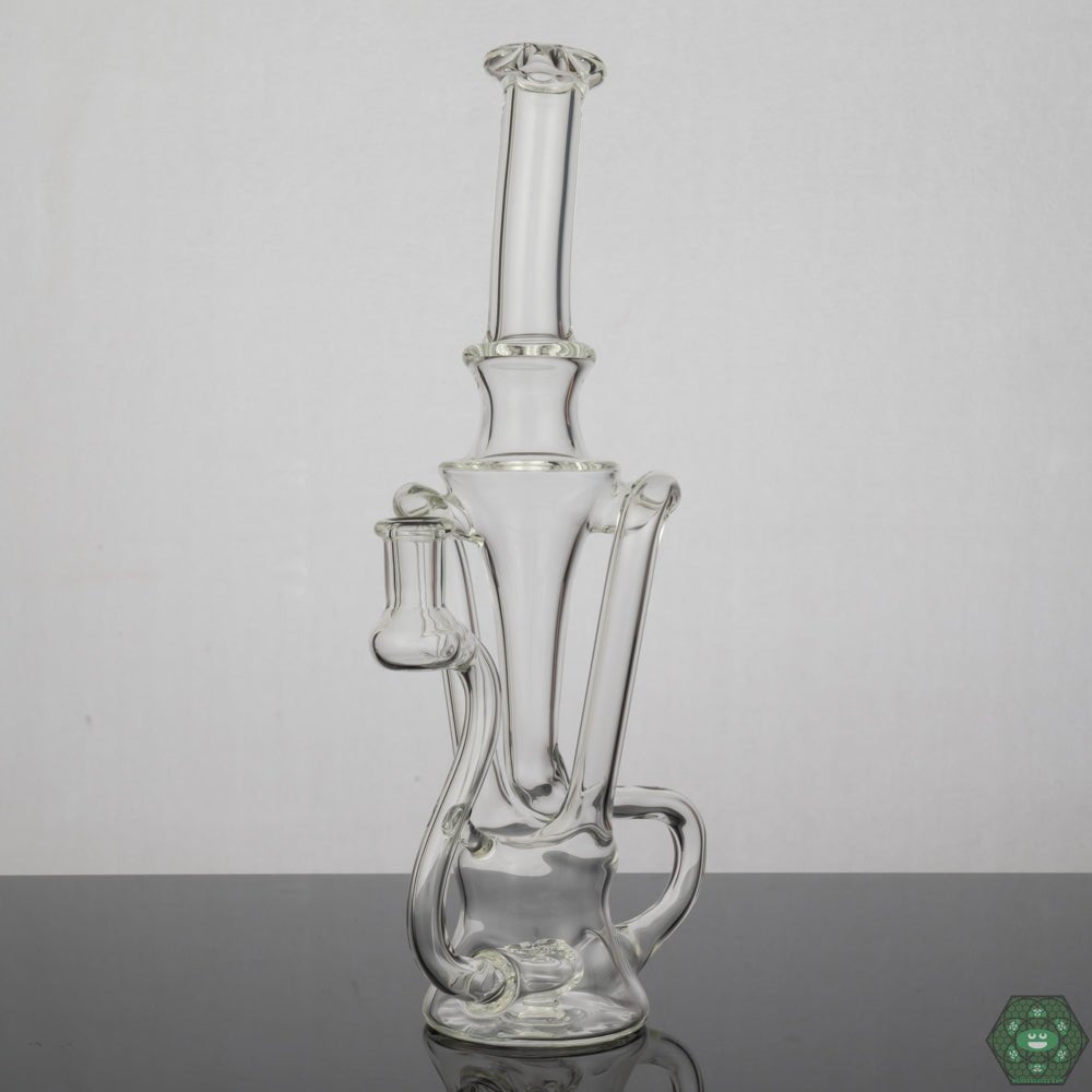  Prophecy Glass Recycler #8, unique design, smooth filtration, offers smooth hits with advanced filtration and unique artistic design, perfect for glass enthusiasts.


