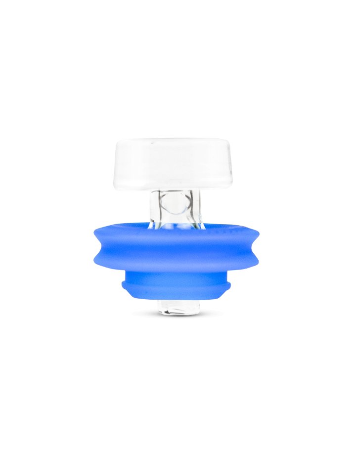 Puffco Peak Pro Ball Cap in Indiglow – Enhances airflow control for improved vapor production and efficiency, with a stylish indiglow design for a personalized Peak Pro setup.