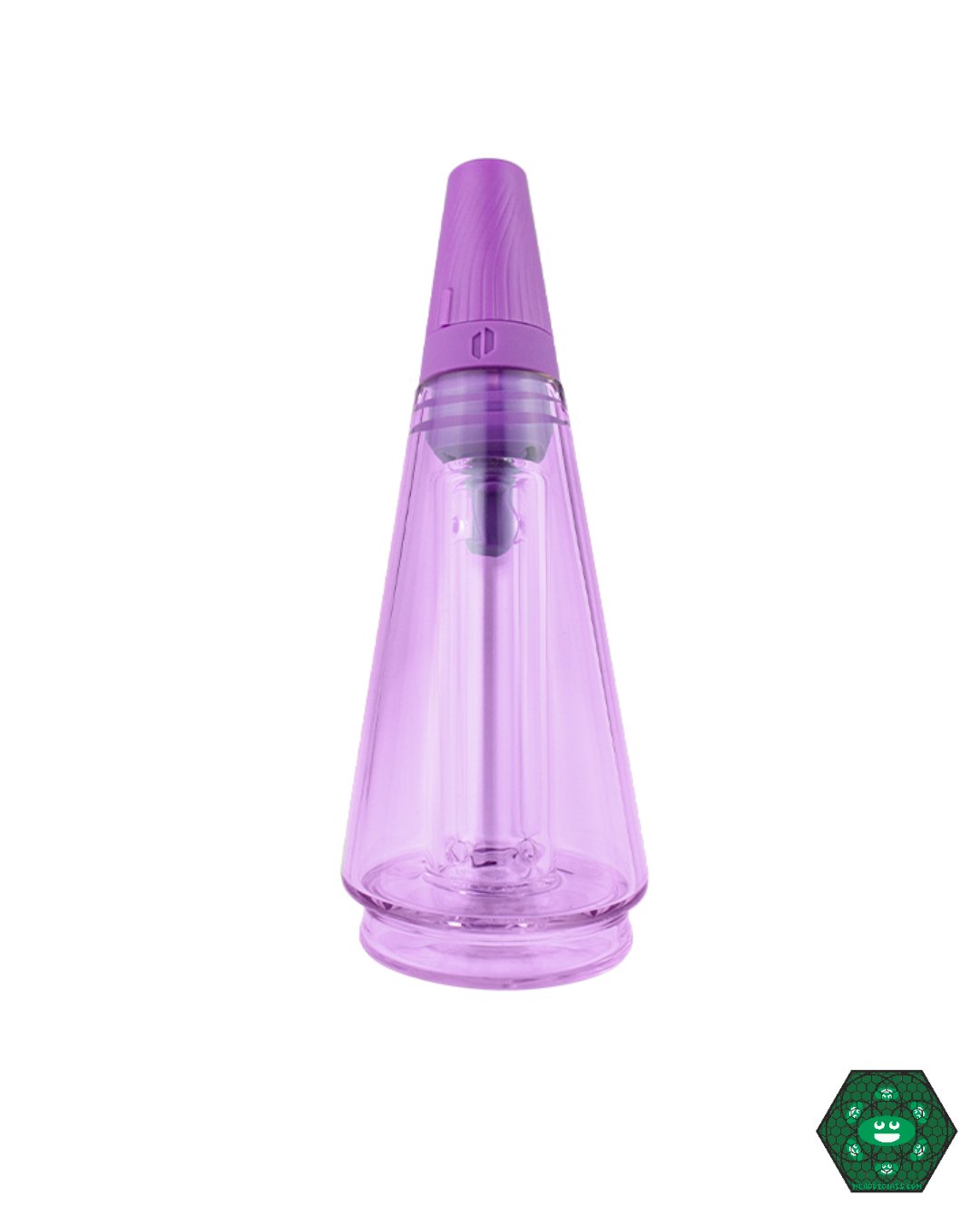 Puffco Peak Pro Travel Glass – Limited ultraviolet purple attachment designed for stylish portability and secure hits on the go.