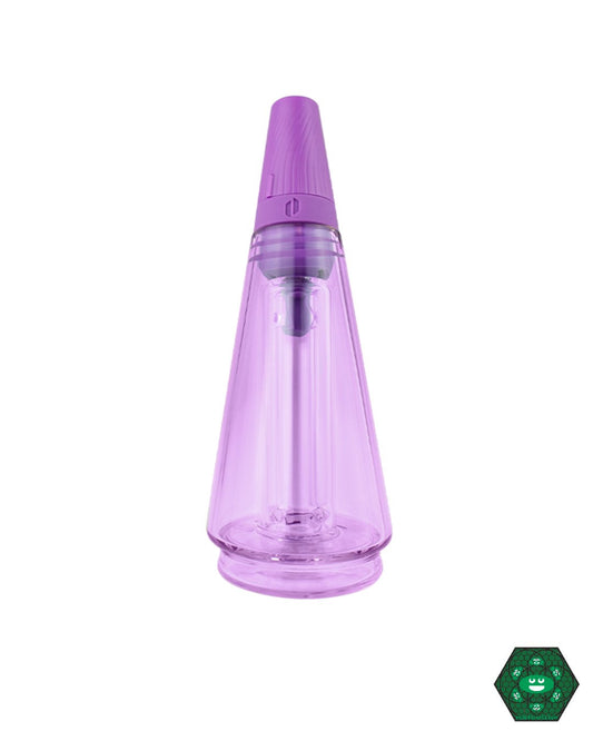 Puffco Peak Pro Travel Glass – Limited ultraviolet purple attachment designed for stylish portability and secure hits on the go.