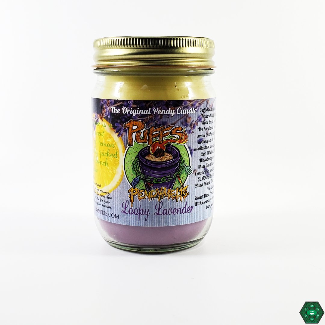 Pendy Melts Candles by Puff's: Unwind and find calm with our relaxing and unique home scents.