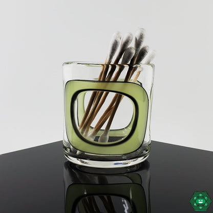 Q-Tip Jar for Dab Clean-Up: The Bowman Q-Tip Jar keeps your dab area tidy and organized, making clean-up quick and easy.