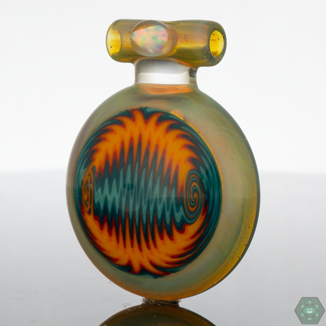 Ra Glass Pendant - Grease Stain - @Ra_glass - HG