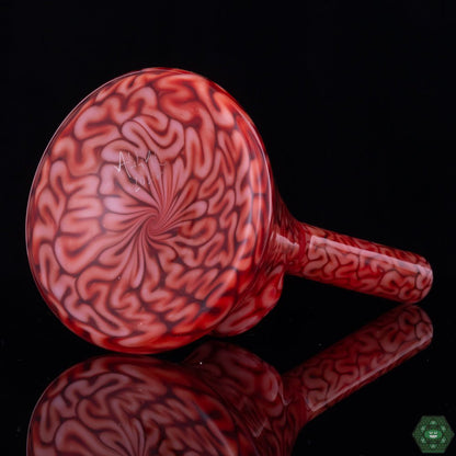 Red Brain Tech Glassware: This Dewar Tube showcases Algae Glass's signature Red Brain Tech design, a unique and eye-catching aesthetic.