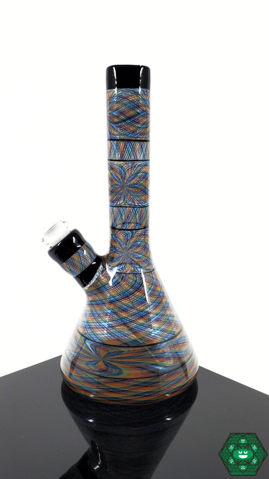 ROBO Retti Mini Tube – Compact, artistic design with high-quality glasswork, perfect for on-the-go use and portable sessions.