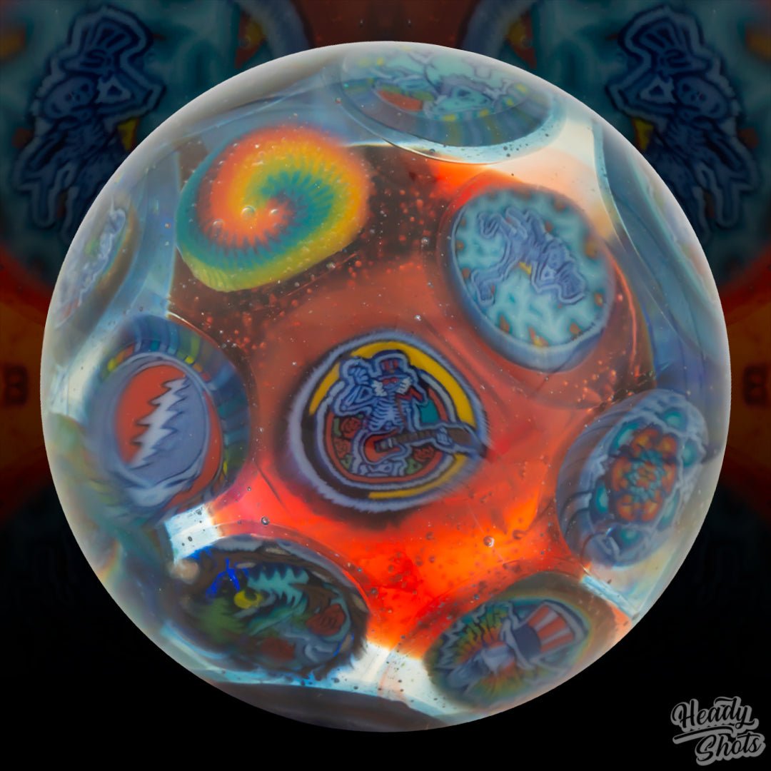  Rose Roads Glass Marble, a beautiful decorative piece that adds a touch of elegance to any collection.