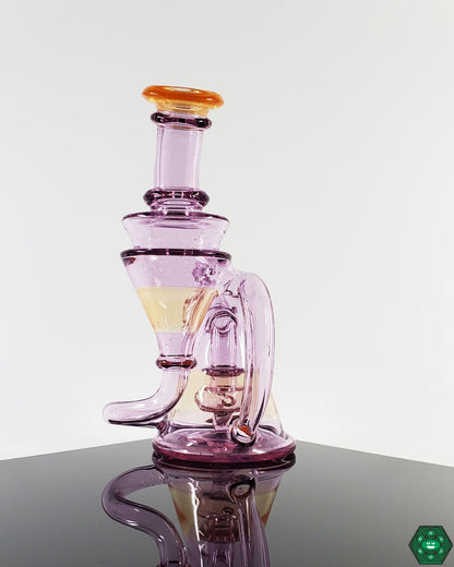 Rozay Quickdraw with Single Uptake: The Cerio Glass Rozay, an elegant and functional piece designed for clean and consistent sessions.