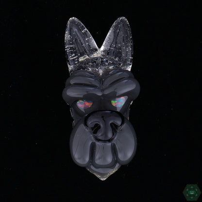 Ryan Kane - Closed Mouth Wolf Pendants - @Ryankane_glass - HG