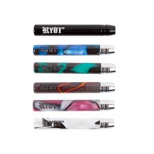 RYOT Small Acrylic Hitter - A compact, durable one-hitter for discreet sessions, available in various colors for a personalized touch.