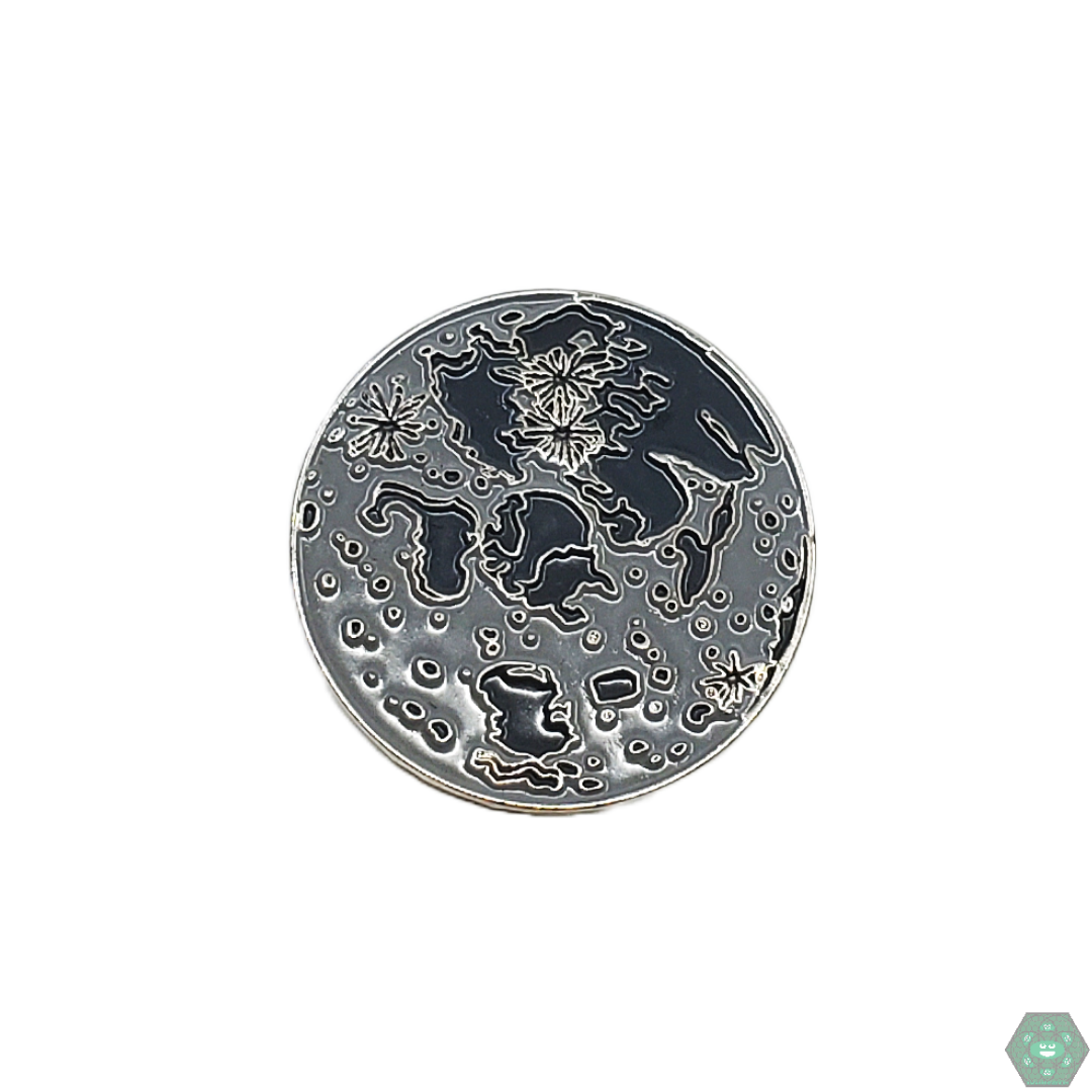 Sagan Glass Hat Pin combining artistic appeal with durable enamel, perfect for adding flair and style to any collection