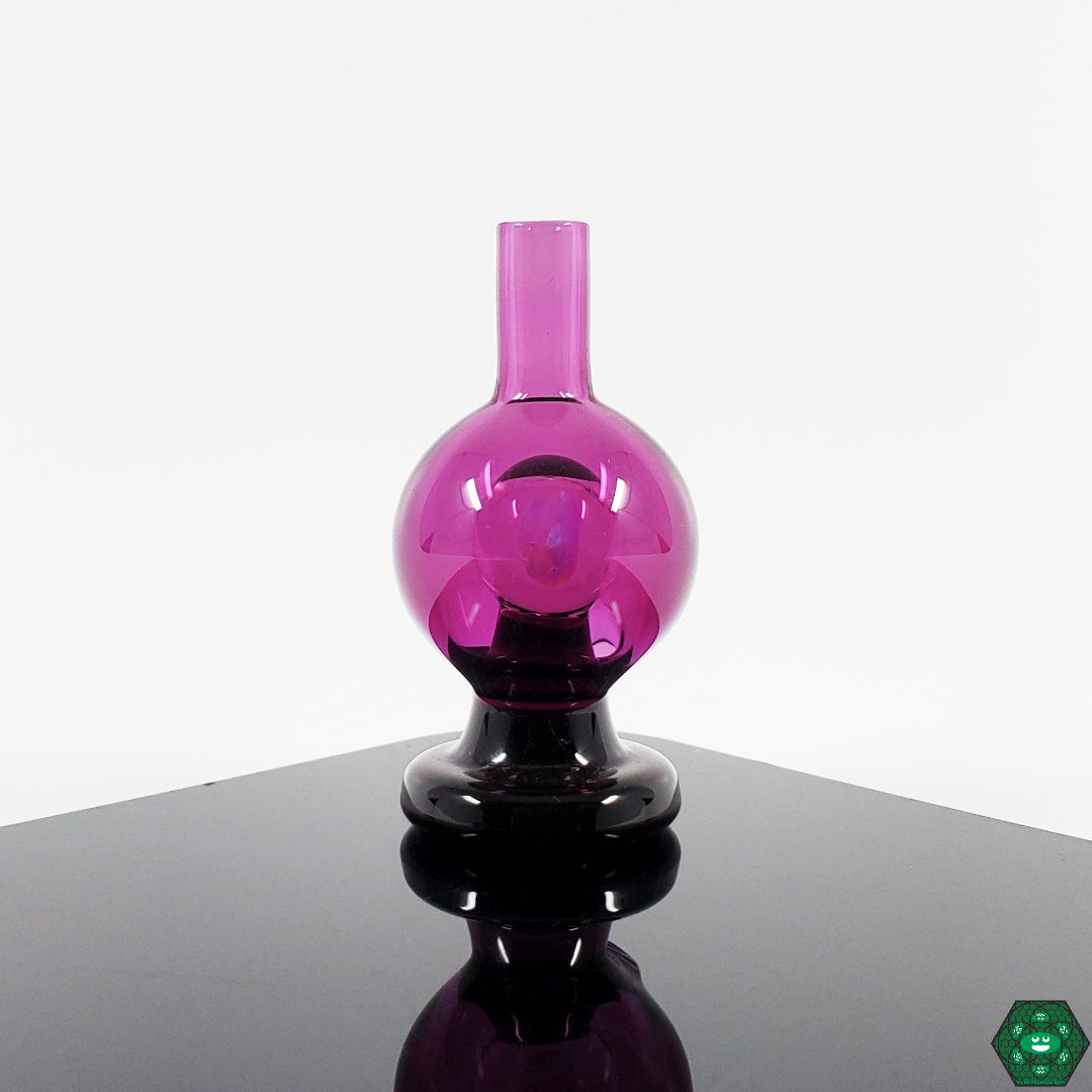 Shaped Opal Glass Cap: The Soup Glass shaped opal cap features a unique design and full-color opal, making it a prized piece for glass art enthusiasts.


