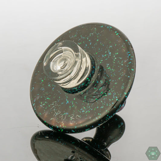 Simpal Glass Spinner Cap - Crushed Opal - @Simpalglass - HG
