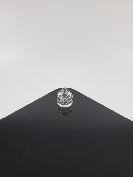 Slate Glass - Clear Puffco Caps - @Slateglass - HG