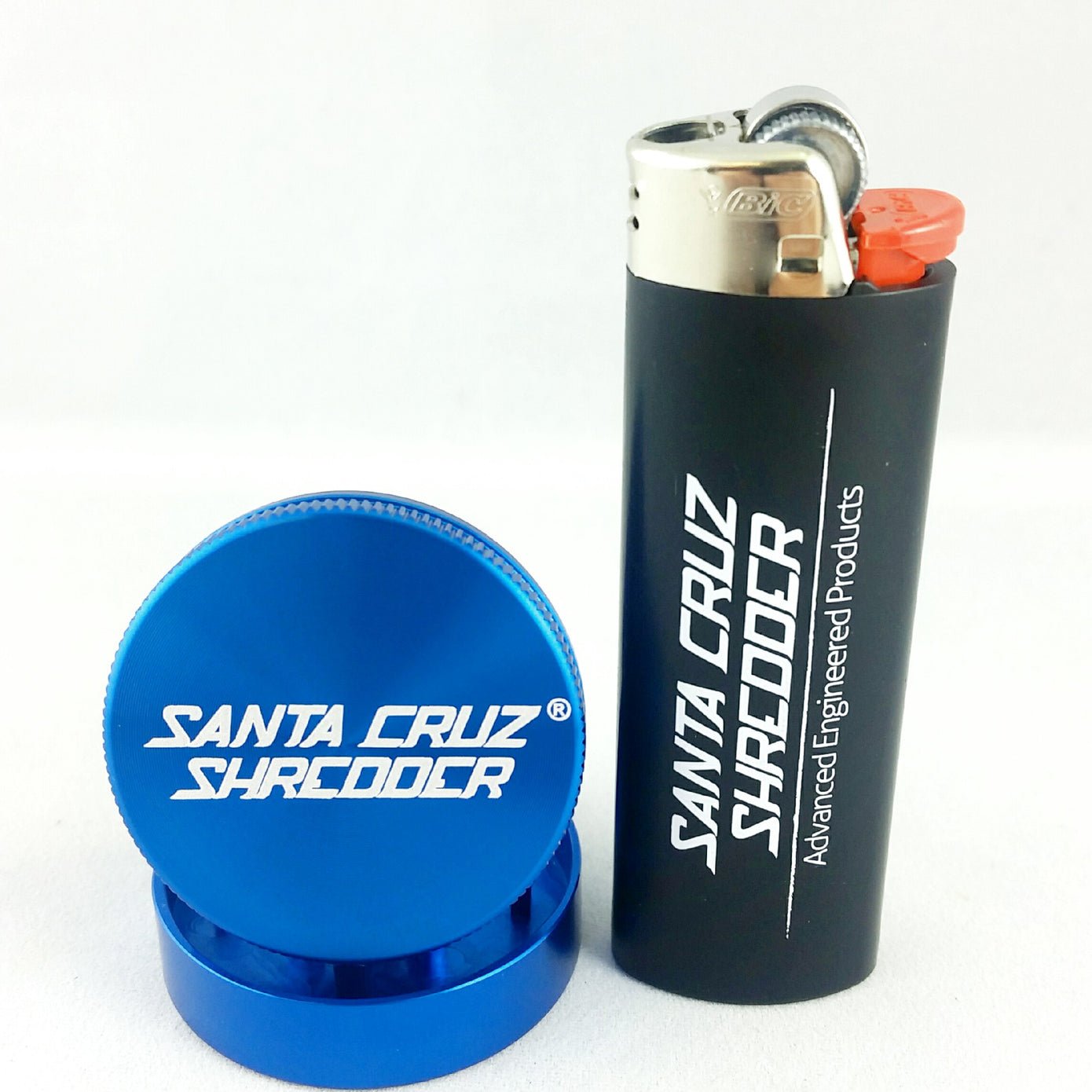  Small 2-Piece Herb Grinder: The Santa Cruz Shredder Small 2-Piece Grinder offers efficient herb grinding in a compact and durable design, perfect for on-the-go use.