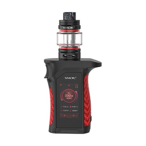 SMOK Mag P3 Kit, a powerhouse vape mod built for durability and performance, featuring a 1.9-inch HD touchscreen, IP67 waterproof, dustproof, and shockproof construction, 230W max output, and customizable settings for an optimal vaping experience, ideal for outdoor enthusiasts.