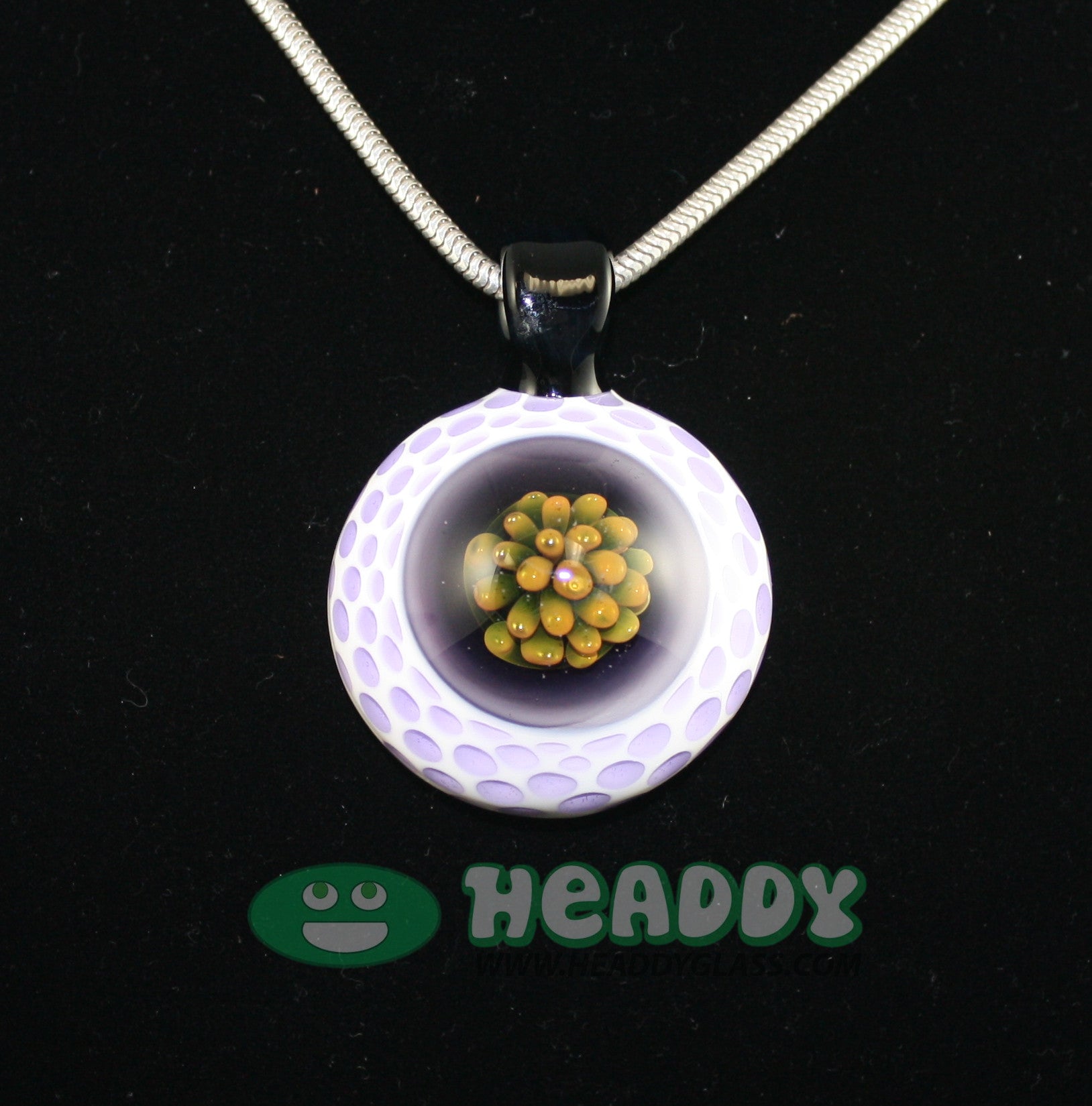 Snafu Glass/Torchress pendant - Headdy Glass - HG