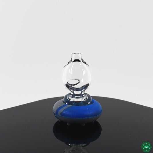 High-quality Spacewalk Glass Carb Cap for Puffco Peak – Enhances vaporization with durable clear glass.