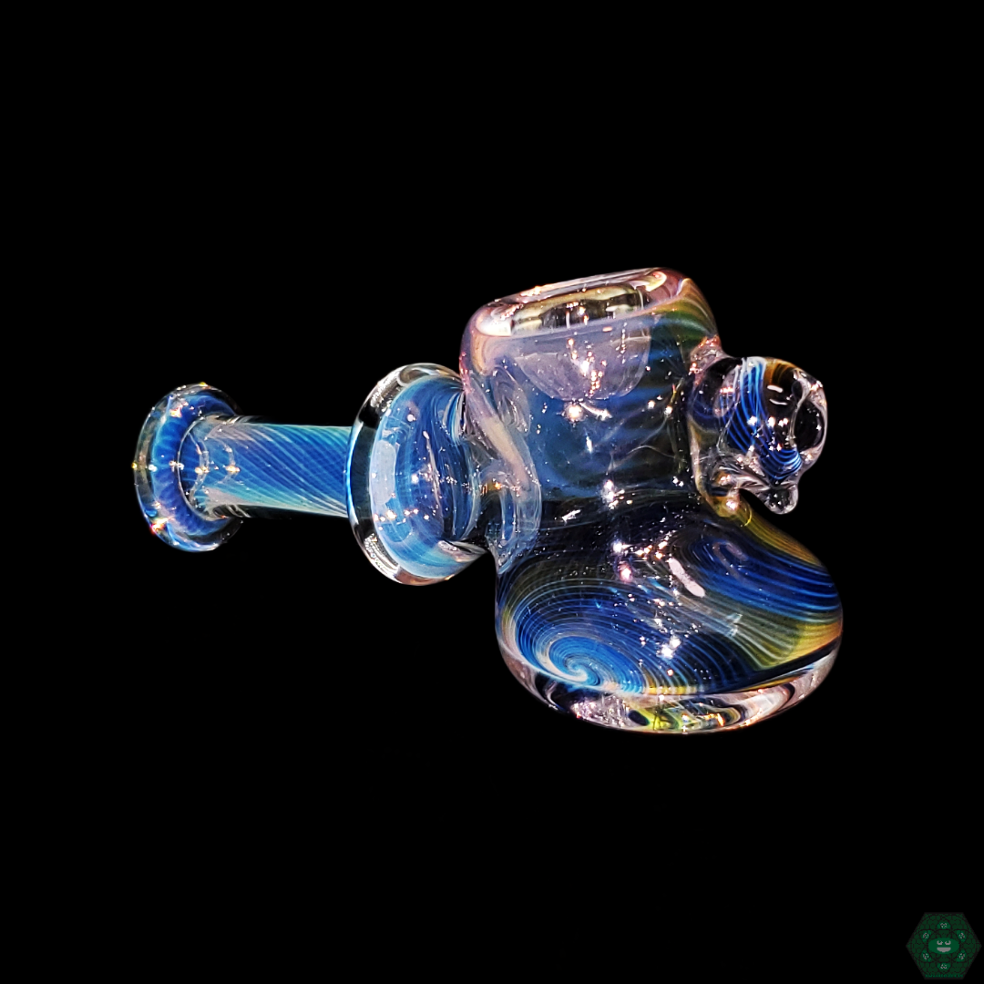STF Glass Fumed Hammer resting on a surface, displaying its sleek design and durable craftsmanship for long-term use.