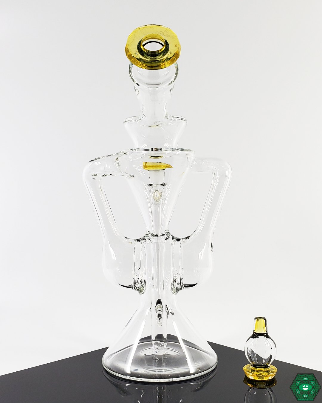Streamlined Brick Glass Internal Recycler #1, crafted for high performance and consistent airflow.