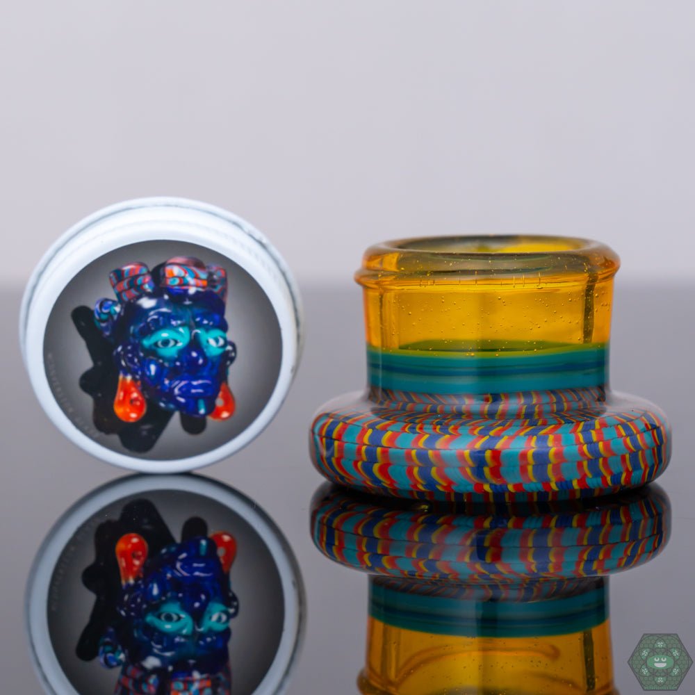Stylish Concentrate Storage: Enhance your collection with these stylish and functional small jars from Conversion Glass.